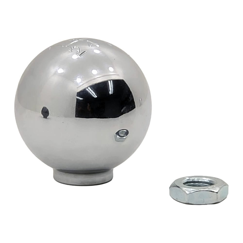 UPR - Round Billet Shift Knob 2" 5 Speed Engraved (fits 79-04 Mustang) - 1008-2-03