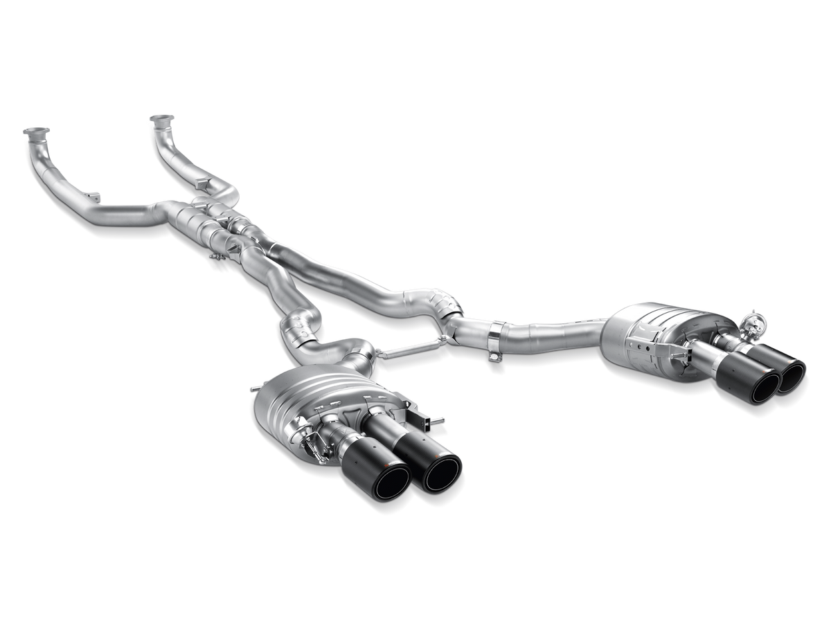 Akrapovic 12-17 BMW M6 (F12 F13) Evolution Line Cat Back (Titanium) w/ Titanium Tips - ME-BM/T/5-T