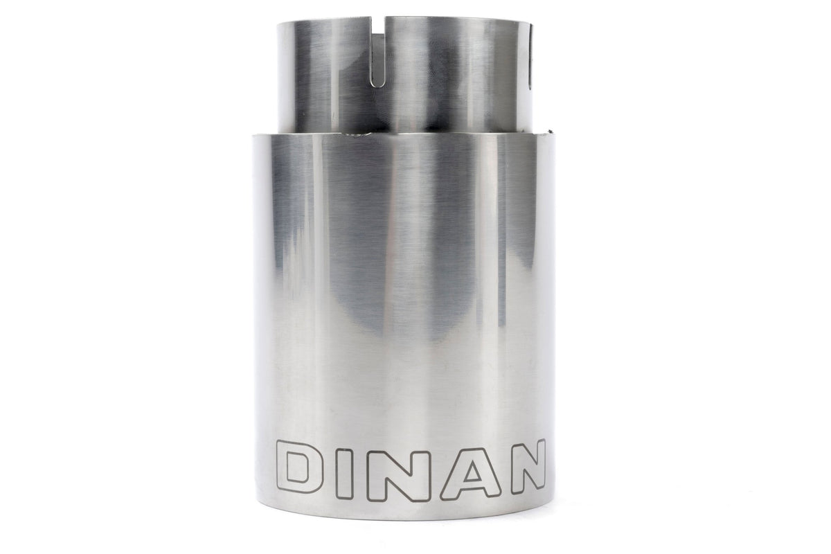 Dinan - Double-Walled 4" Clamp-On Exhaust Tip (Polished) - D663-0573-BOX