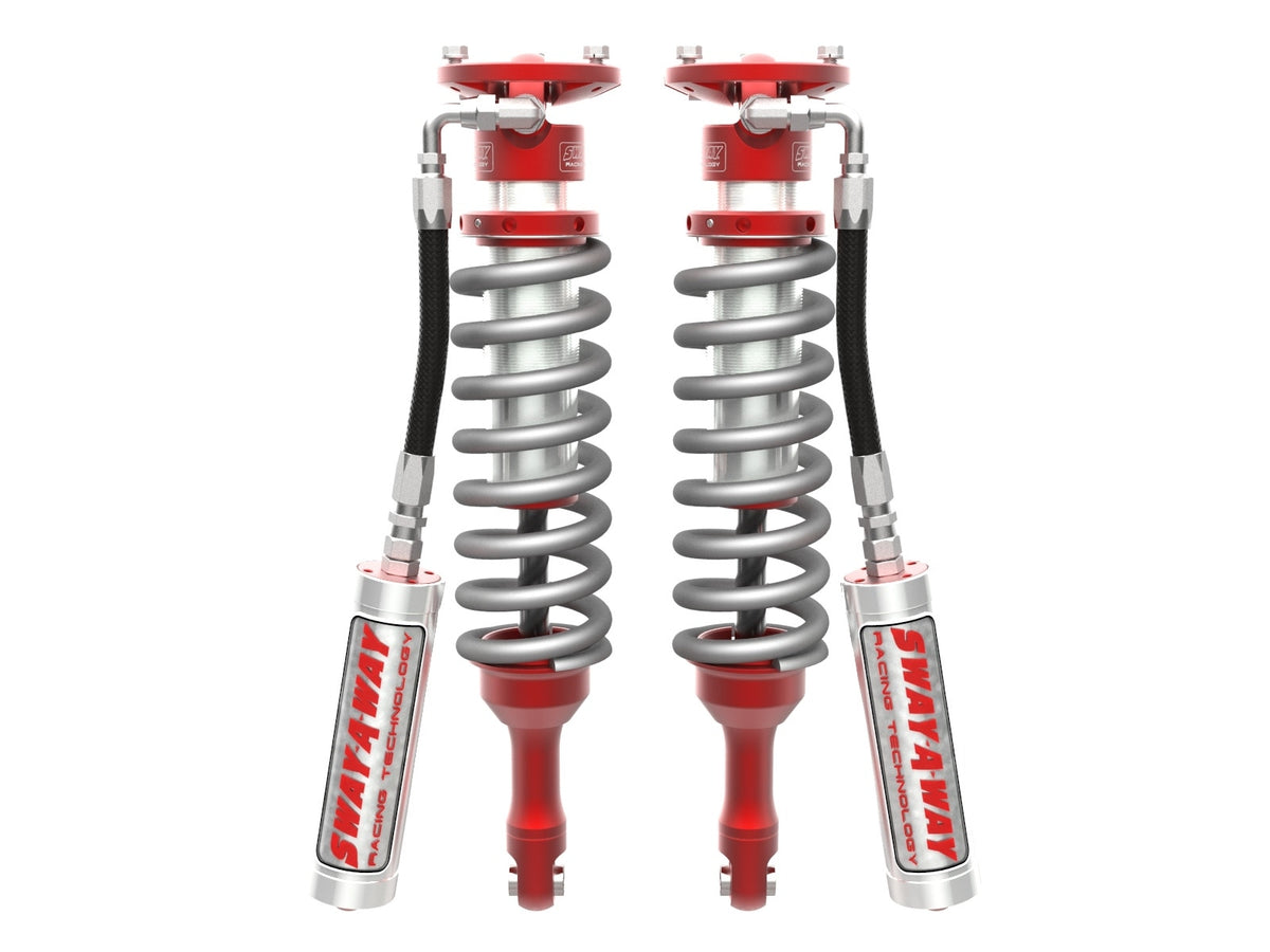 aFe 05-22 Toyota Tacoma / 03-09 4Runner V6 4L Sway-A-Way 2.5 Front Coilover Kit w/ Remote Reservoirs - 101-5600-19
