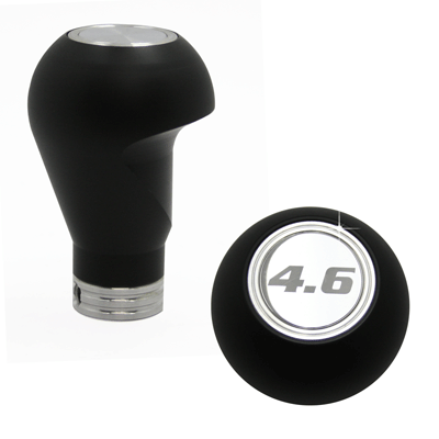 UPR - Composite Shift Knob 4.6 5 & 6 Speed Logo (fits 79-14 Ford Mustang) - 1012-01 for 1979-2014 Ford Mustang