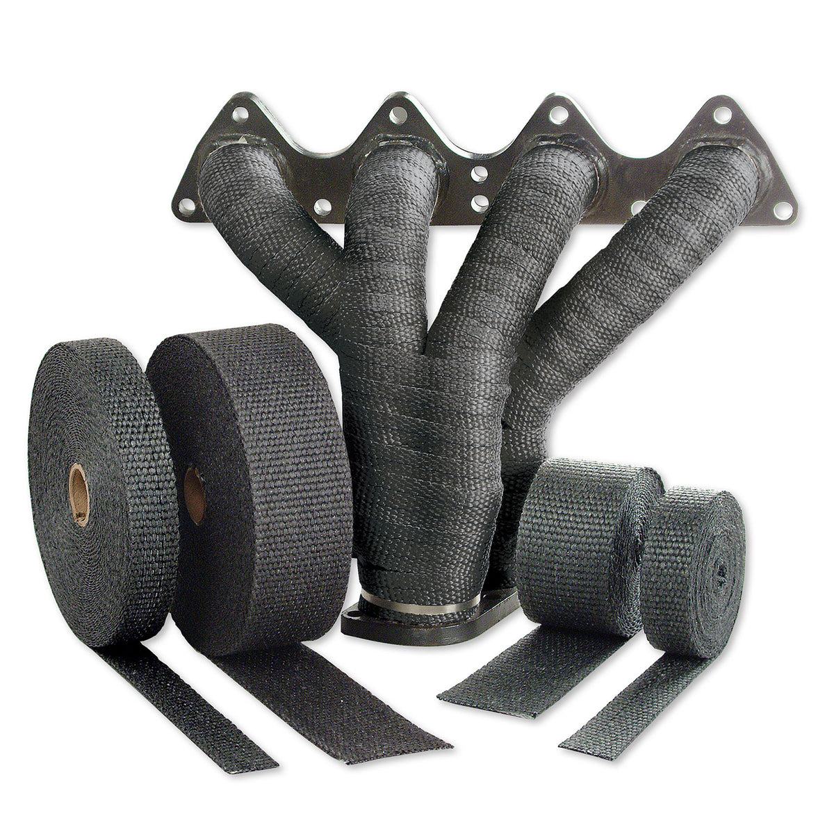 DEI Exhaust Wrap 2in x 15ft - Black - 10121 by DEI - front view