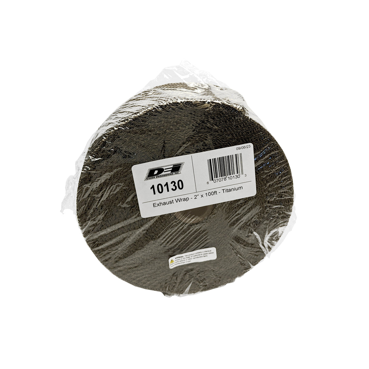 DEI Exhaust Wrap 2in x 100ft - Titanium - 10130 by DEI - front view