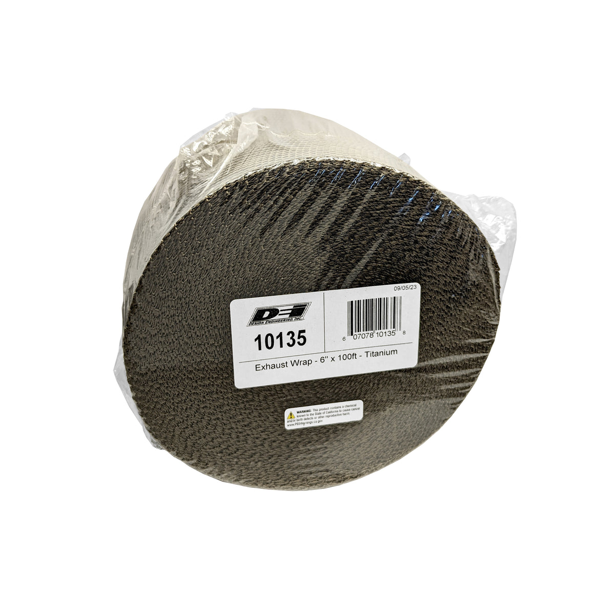 DEI Exhaust Wrap 6in x 100ft - Titanium - 10135 by DEI - front view