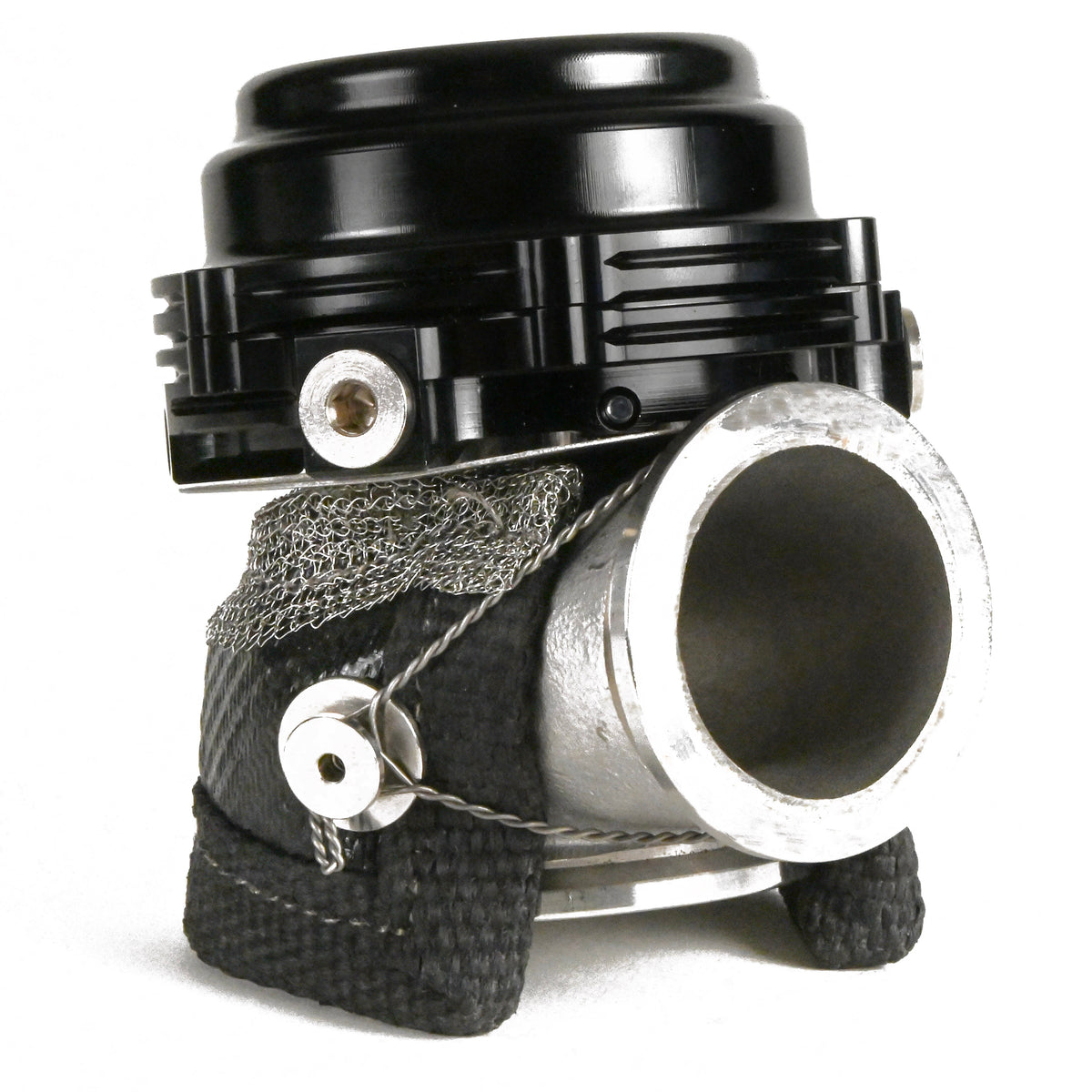 DEI Wastegate Shield - Turbosmart 40mm to 45mm - Onyx - 10143 by DEI - front view