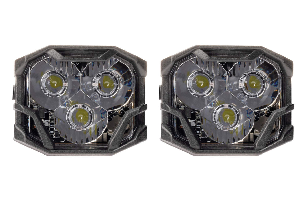Morimoto - 4Banger Ditch Mount Kit: Ford Bronco (NCS White, Spot) - 4B-PLR-BAF077-0003