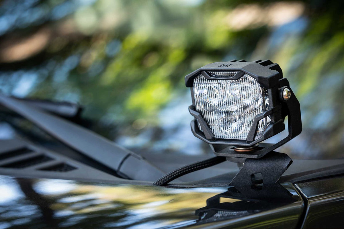Morimoto - BigBanger Ditch Mount Kit: Chevy Silverado HD (NCS White, Combo) - BB-PLR-BAF073-0003