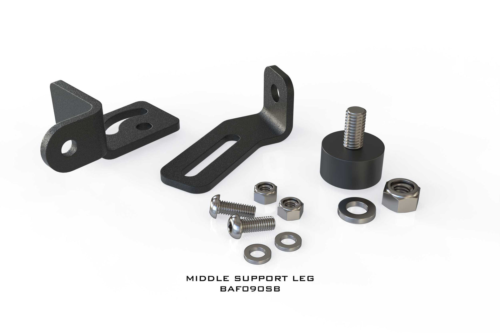 Morimoto - 2Banger: Banger Bar Middle Support Leg (Each) - BAF090SB