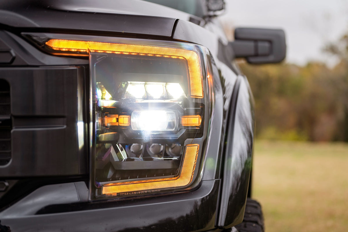 Morimoto - XBG LED Grille: Ford F150 (2021+) (Chrome Finish / Amber DRL) - XBG24