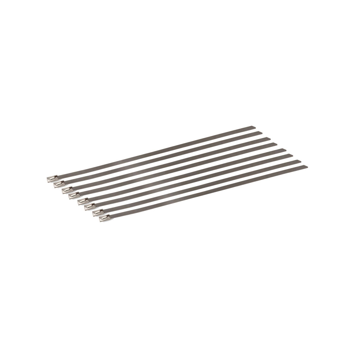 DEI Stainless Steel Locking Tie 8in - 8 per pack - 10201 by DEI - front view