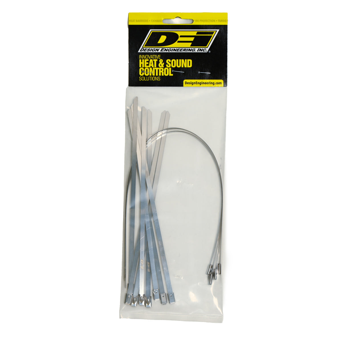 DEI Stainless Steel Locking Tie Eight 8in and Four 14in per pack - 10205 by DEI - front view