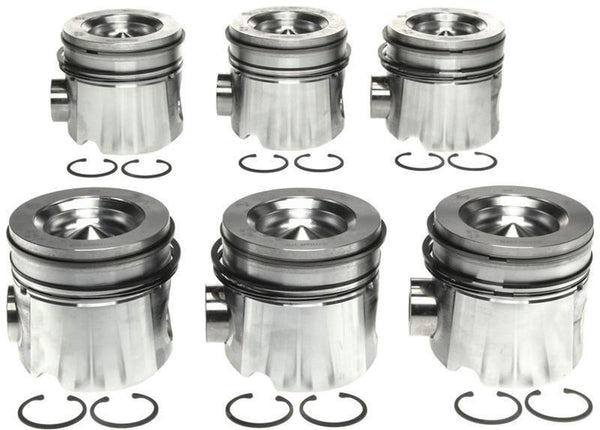 Mahle OE Cummins B 5.9L L6 .020 w/ PC Eng Set Piston Set (Set of 6) - 2243523020