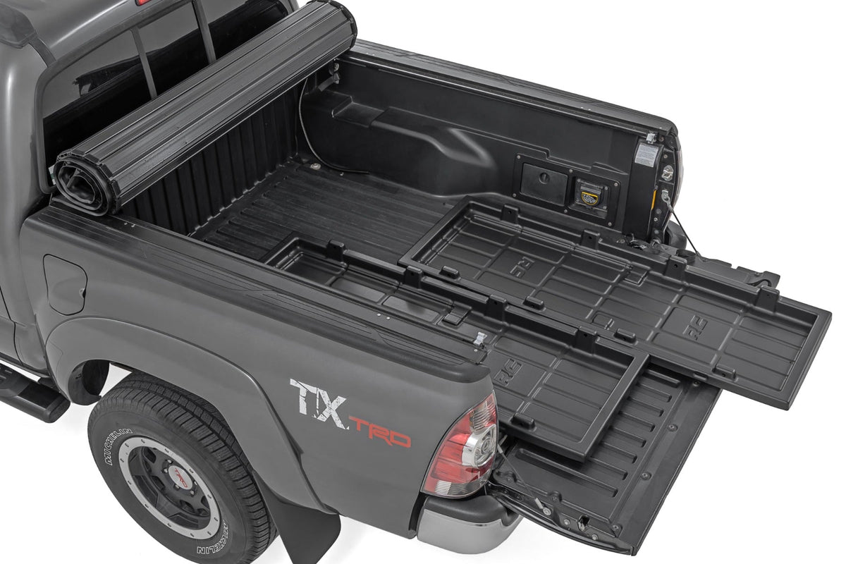 Rough Country - Truck Bed Cargo Storage Tray - Medium Bed Storage Tray - Easy Access - Toyota Tacoma (05-25) - 10210