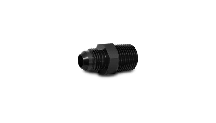 Vibrant -6AN to 3/8in NPT Straight Adapter Fitting - Aluminum - 10222