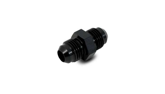 Vibrant -3AN to -3AN Straight Union Adapter Fitting - Aluminum - 10230