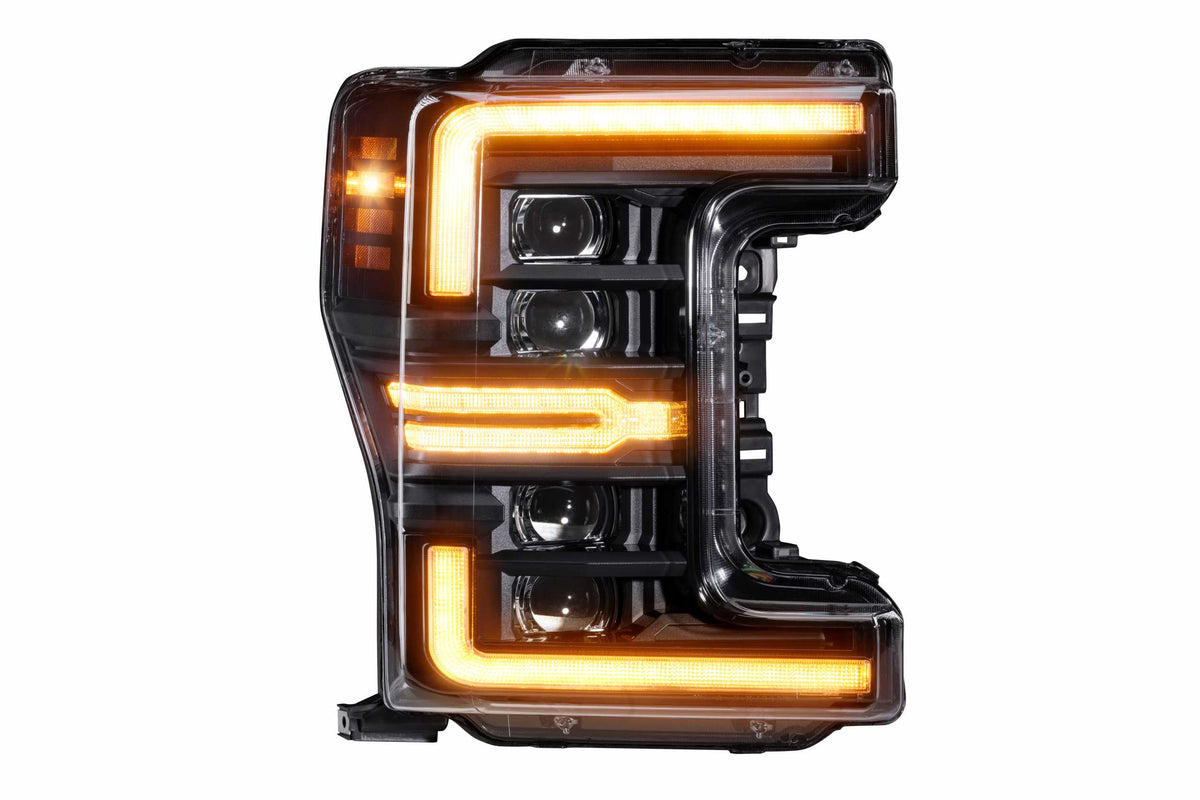 Morimoto - XB LED Headlights: Ford Super Duty (17-19) (Pair / Amber DRL) (GEN 2) - LF503.2-A-ASM