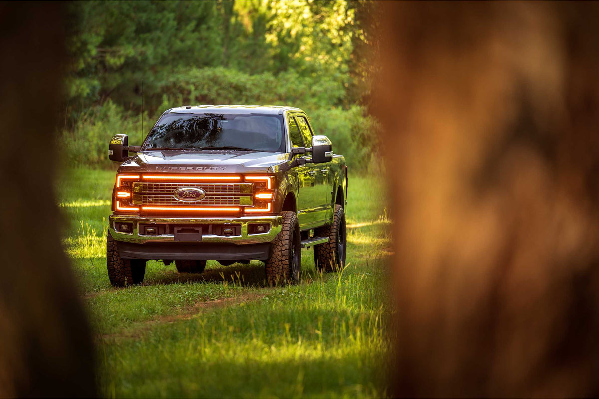Morimoto - XB LED Headlights: Ford Super Duty (17-19) (Pair / Amber DRL) (GEN 2) - LF503.2-A-ASM
