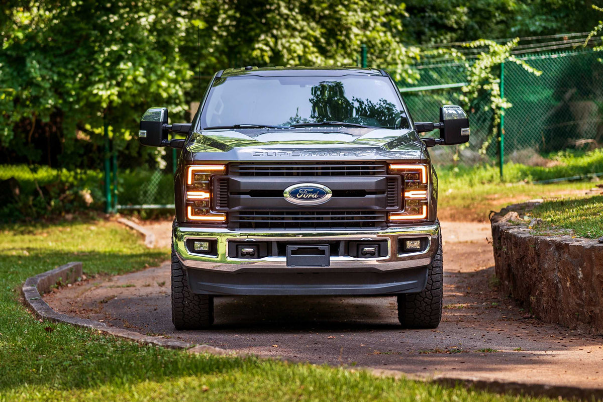 Morimoto - XB LED Headlights: Ford Super Duty (17-19) (Pair / Amber DRL) (GEN 2) - LF503.2-A-ASM