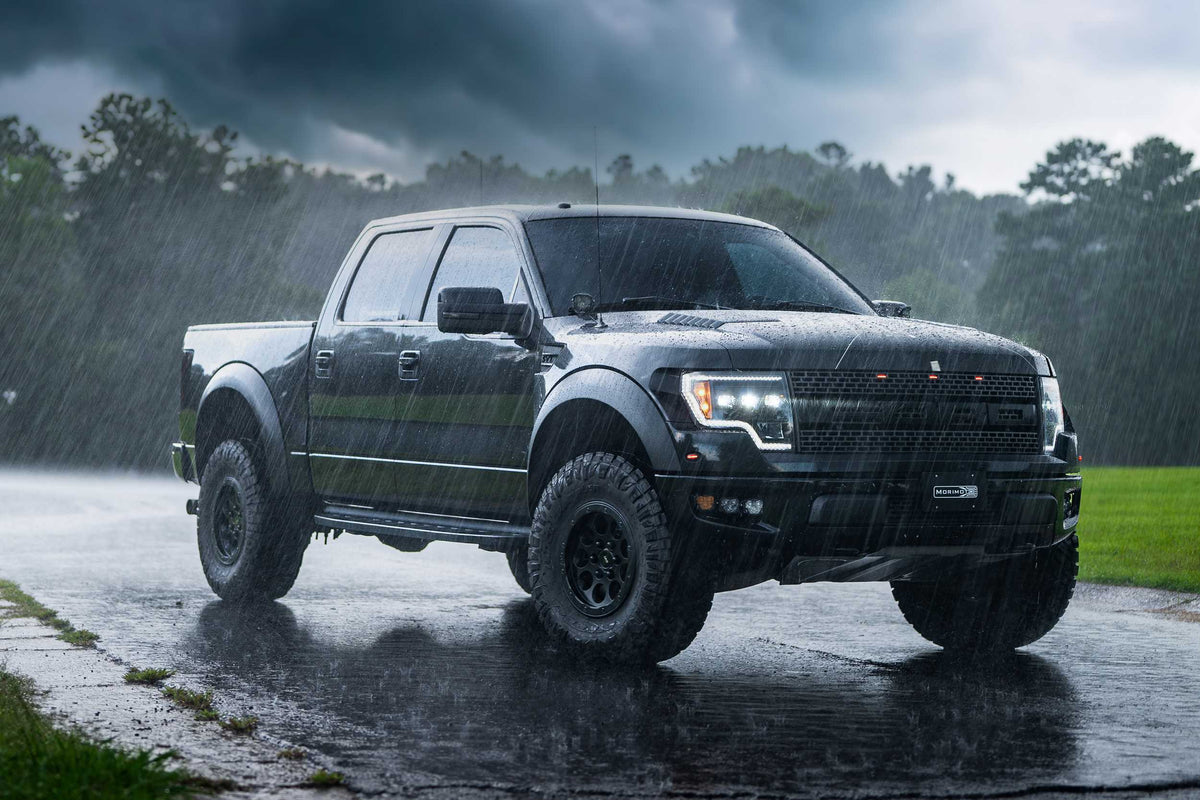 Morimoto - 4Banger Fog Brackets: Type Raptor Triple (10-14) - BAF066