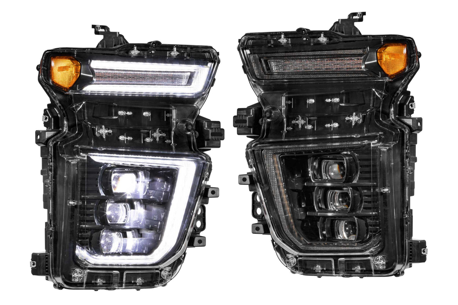 Morimoto - XB LED Headlights: Chevrolet Silverado HD (20-24) (Pair) - LF547