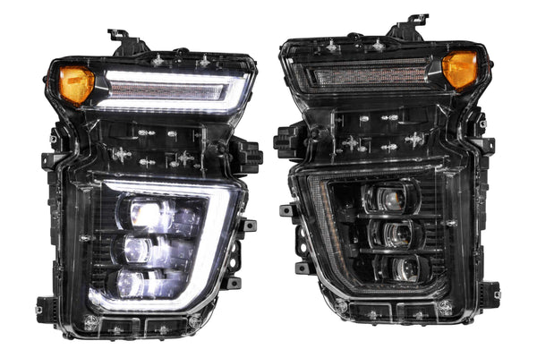 Morimoto - XB LED Headlights: Chevrolet Silverado HD (20-24) (Pair) - LF547