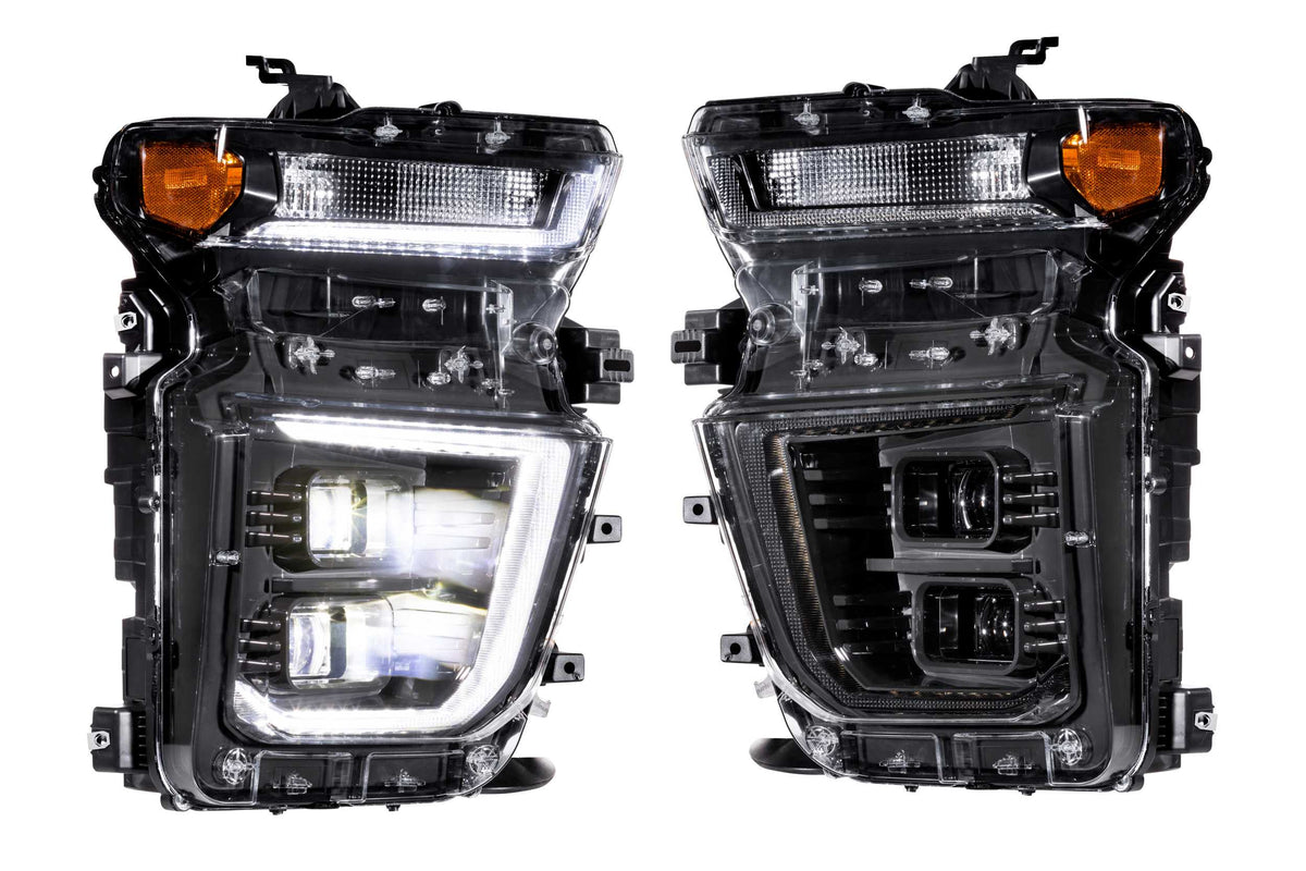 Morimoto - XB Hybrid Headlights: Chevrolet Silverado HD (20-24) (Pair) - LF546