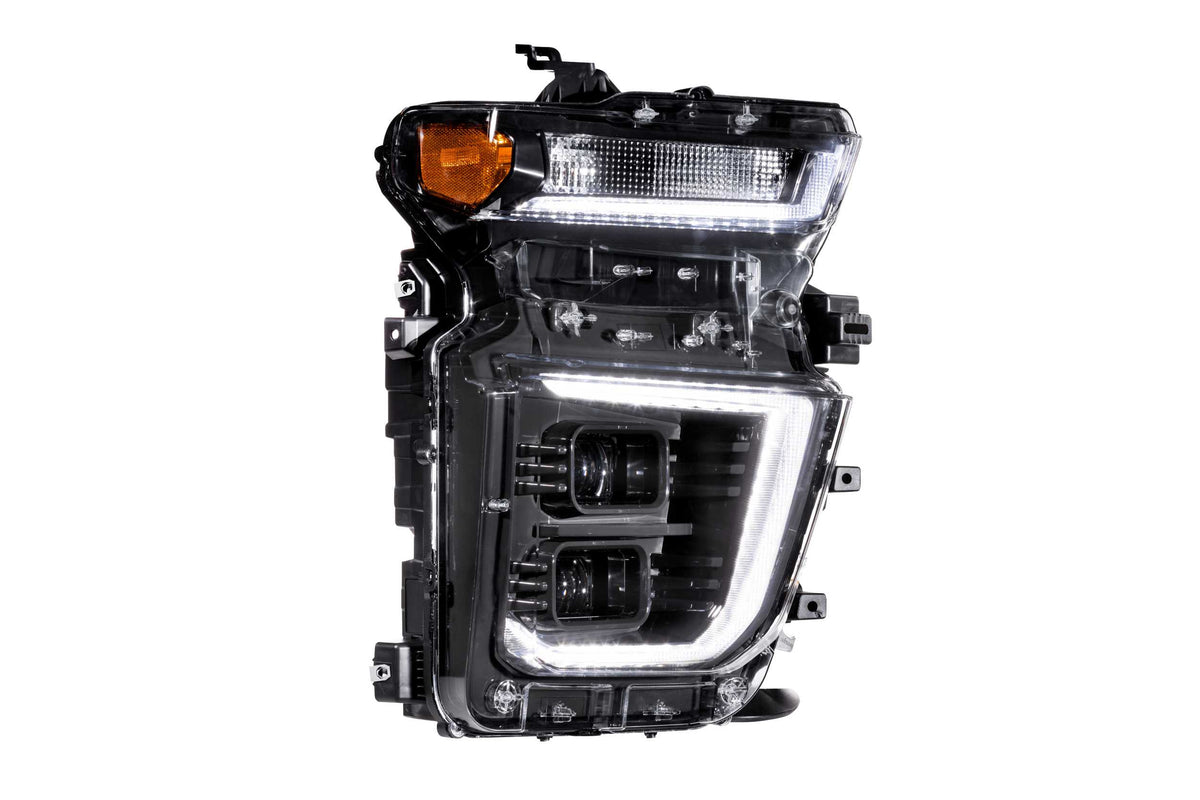 Morimoto - XB Hybrid Headlights: Chevrolet Silverado HD (20-24) (Pair) - LF546