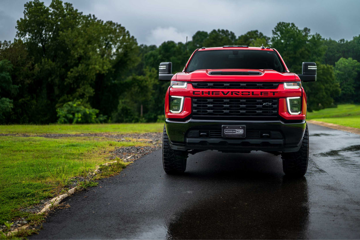 Morimoto - XB Hybrid Headlights: Chevrolet Silverado HD (20-24) (Pair) - LF546