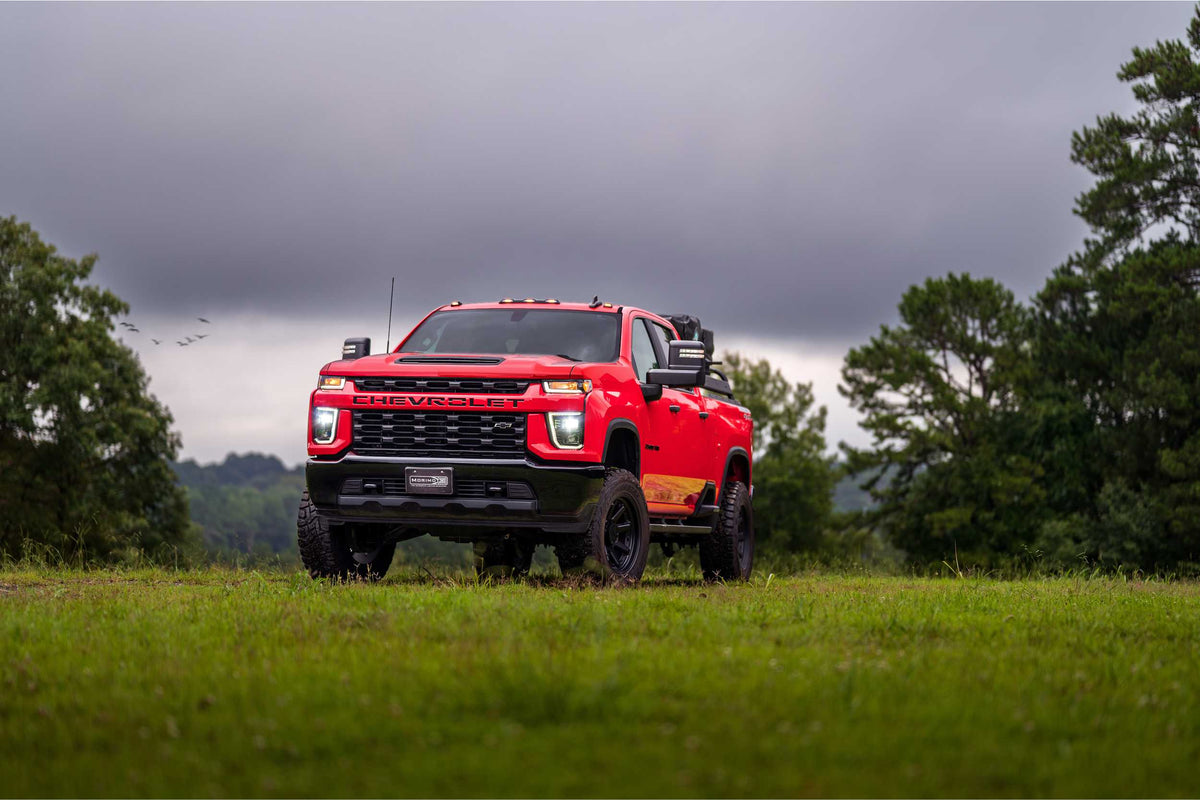 Morimoto - XB Hybrid Headlights: Chevrolet Silverado HD (20-24) (Pair) - LF546