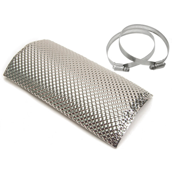 DEI Pipe Shield - 8.5in x 4.5in - 10254 by DEI - front view
