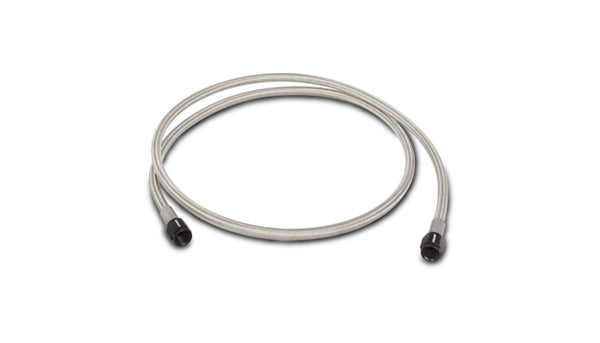 Vibrant Univ Oil Feed Kit 4ft Teflon lined S.S. hose with two -4AN female fittings preassembled - 10277