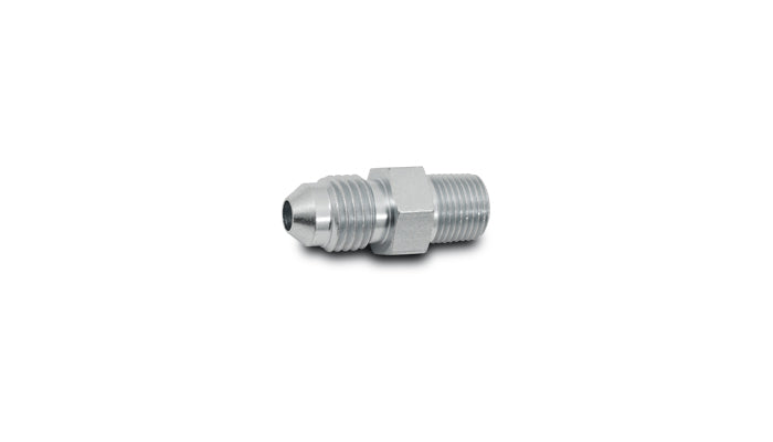 Vibrant -4AN to 1/8in NPT Straight Adapter Fitting - Steel - 10292