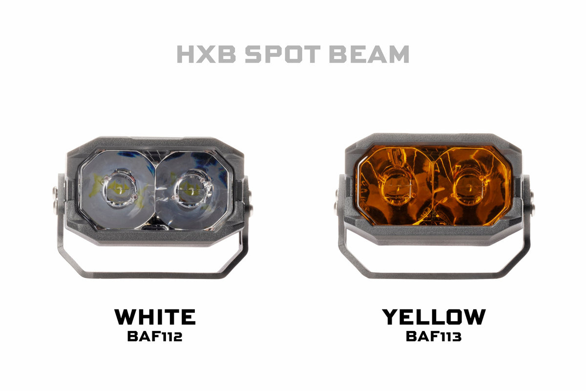 Morimoto - 2Banger NCS LED Pod (Spot / White)(Pair) - BAF104
