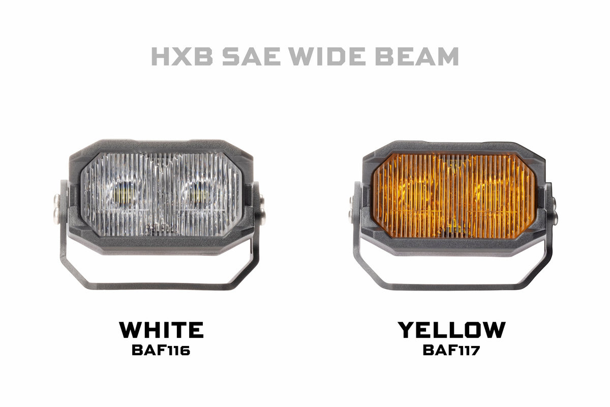 Morimoto - 2Banger NCS LED Pod (SAE Wide / White)(Pair) - BAF108