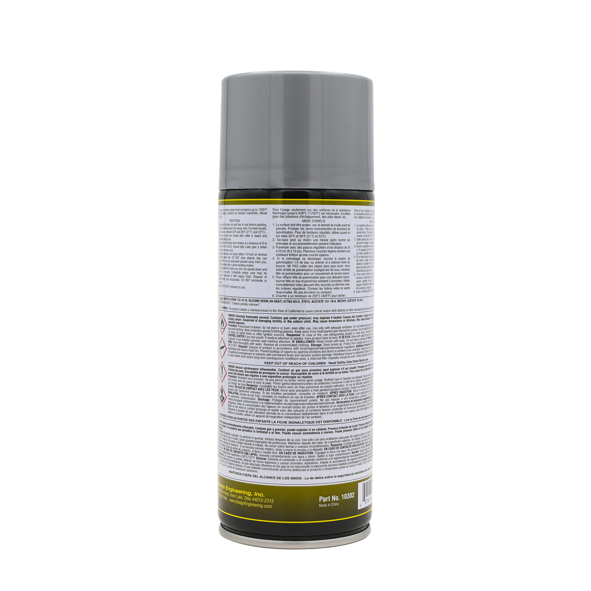 DEI HT Silicone Coating Aluminum - (6 Per Master Carton) - 10302 by DEI - front view