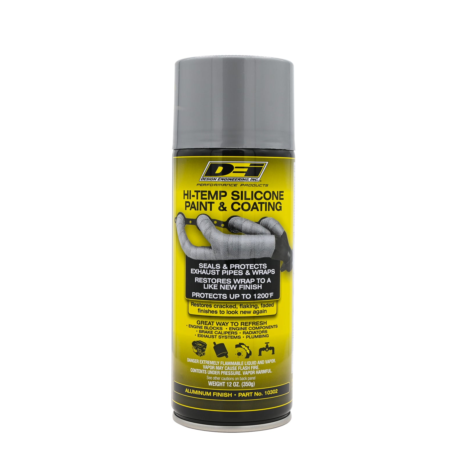 DEI HT Silicone Coating Aluminum - (6 Per Master Carton) - 10302 by DEI - front view