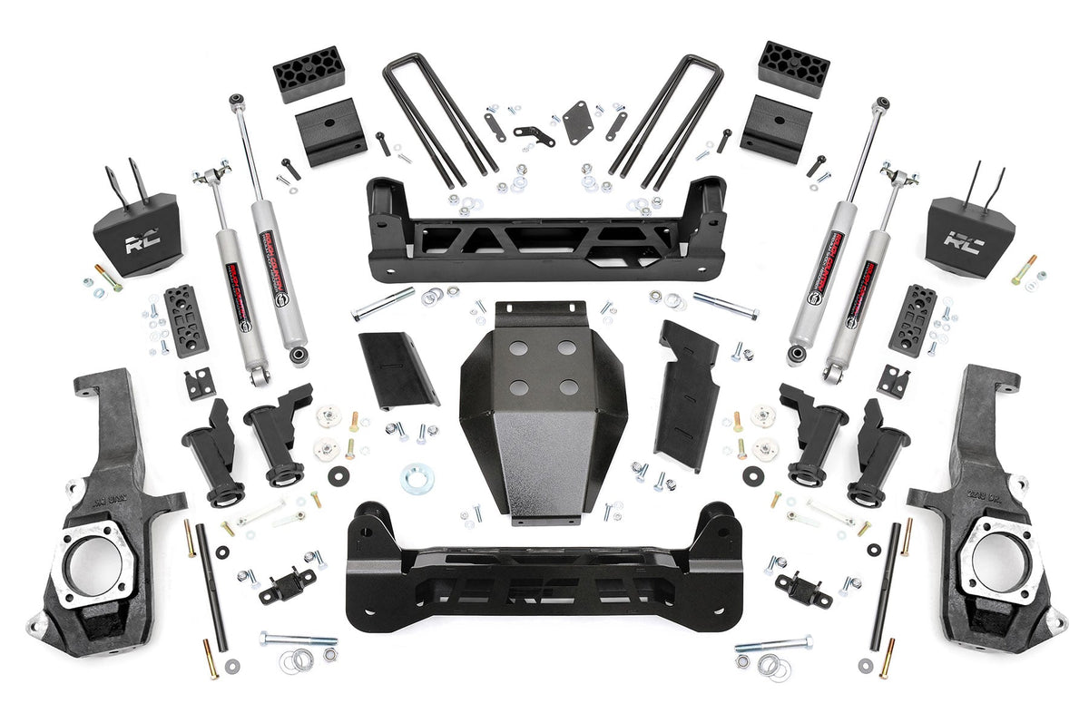 Rough Country - 5 Inch Lift Kit - Torsion Drop - Chevy/GMC 2500HD/3500HD (11-19) - 10330