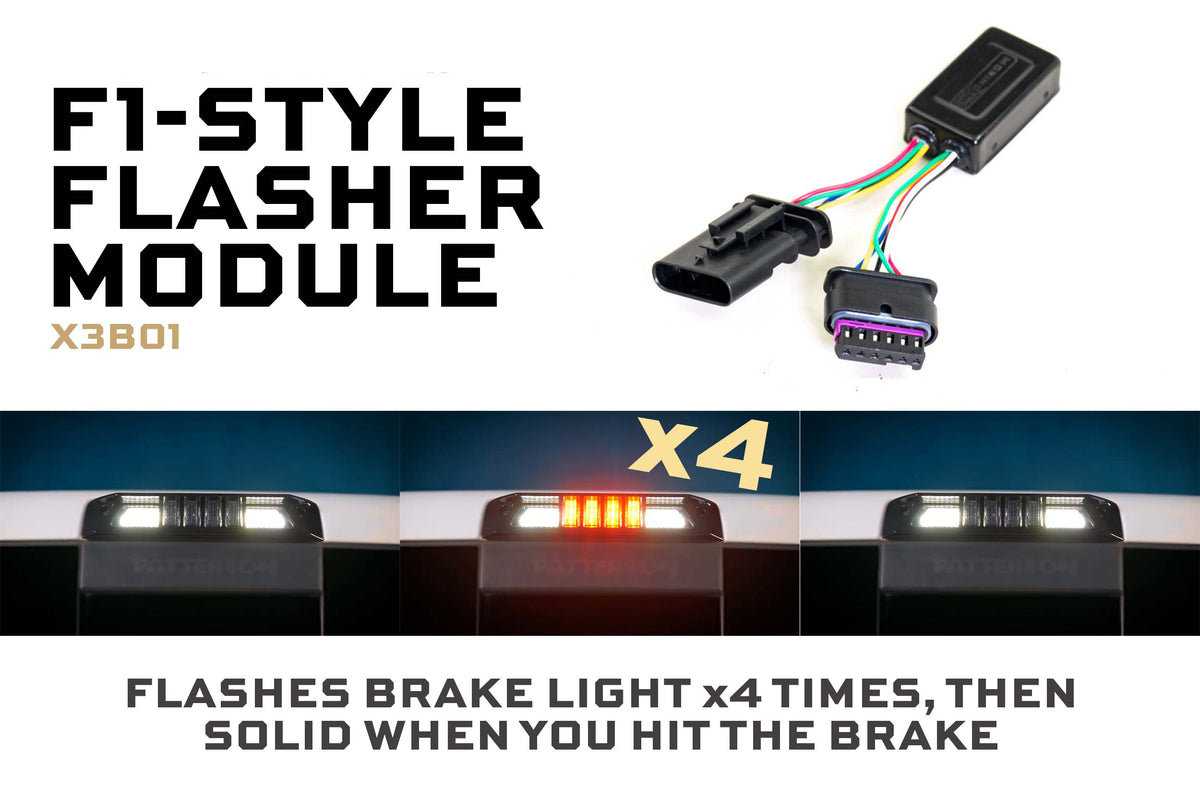 Morimoto - X3B LED Third Brake Light: Rapid-Flash Module - X3B01