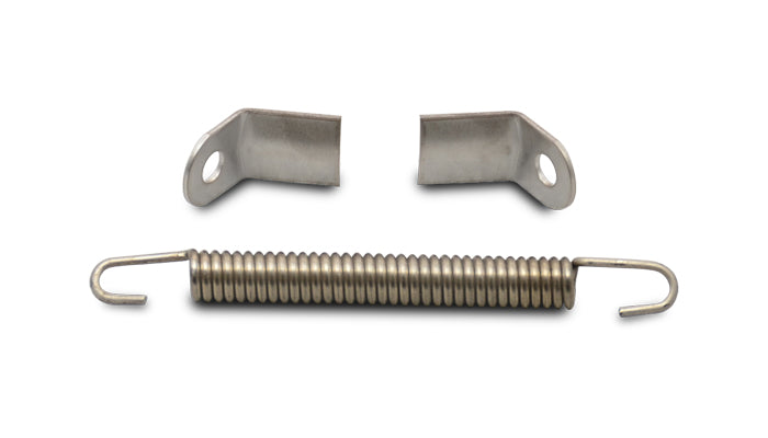Vibrant Weld on Collector Tab kit (includes 2 x S.S. collector tabs and 3-1/2in long spring) - 10340