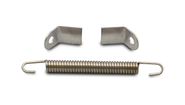 Vibrant Weld on Collector Tab kit (includes 2 x S.S. collector tabs and 3-1/2in long spring) - 10340