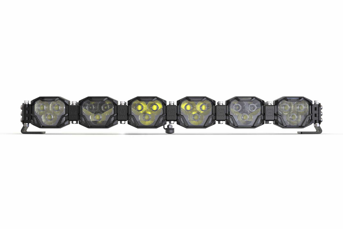 Morimoto - 4Banger Bar Kit: 6-Pod (NCS White/Yellow)