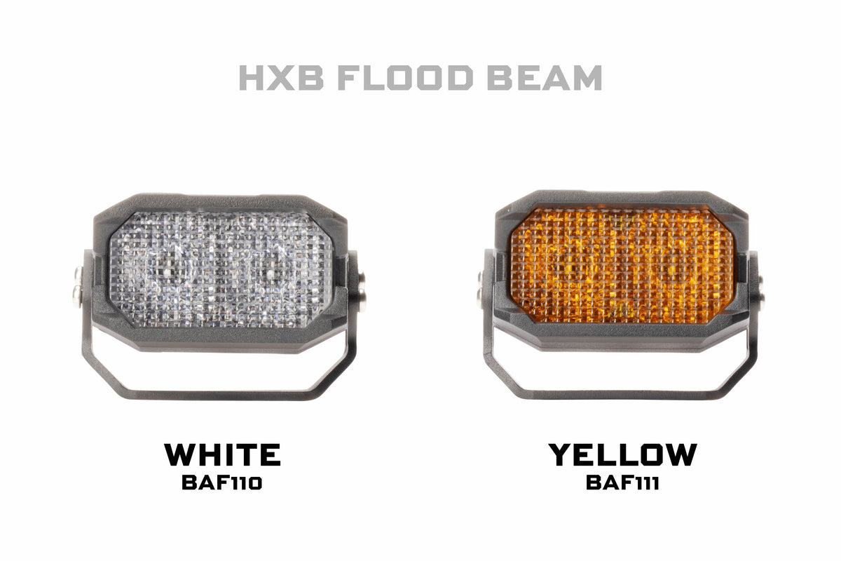 Morimoto - 2Banger NCS LED Pod (Flood / White)(Pair) - BAF102
