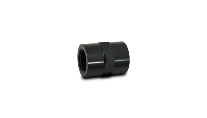 Vibrant 3/4in NPT Female Pipe Coupler Fitting - Aluminum - 10384