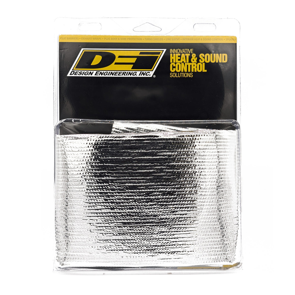 DEI Heat Screen 36in x 20in - Mylar Radiant Glass Fiber Matting w/Adhesive Backing - 10399 by DEI - front view