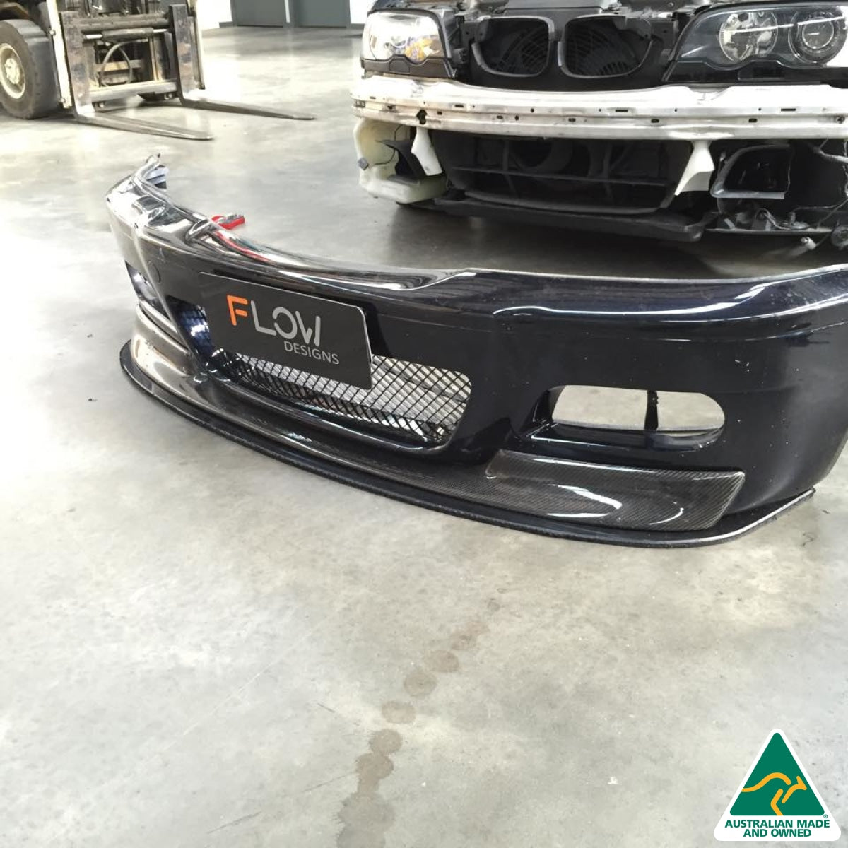 Flow Designs - BMW E46 M3 Front Splitter v2