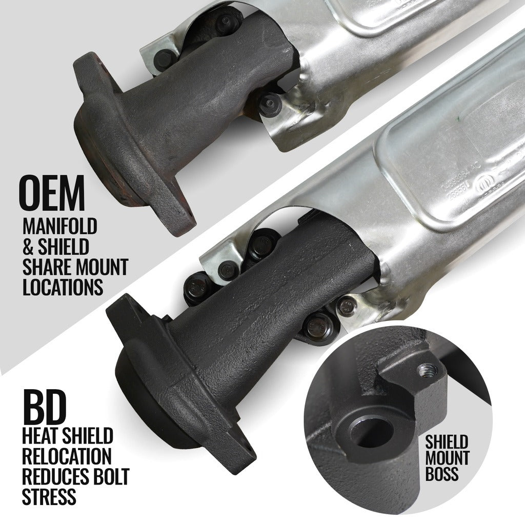 BD Diesel 19-24 Dodge/Ram 1500 5.7L Hemi DT Exhaust Manifold Kit - 1041467