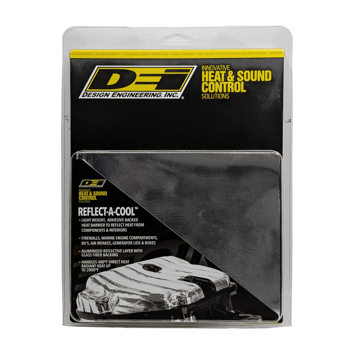 DEI Reflect-A-Cool 12in x 12in Sheet - 10460 by DEI - front view