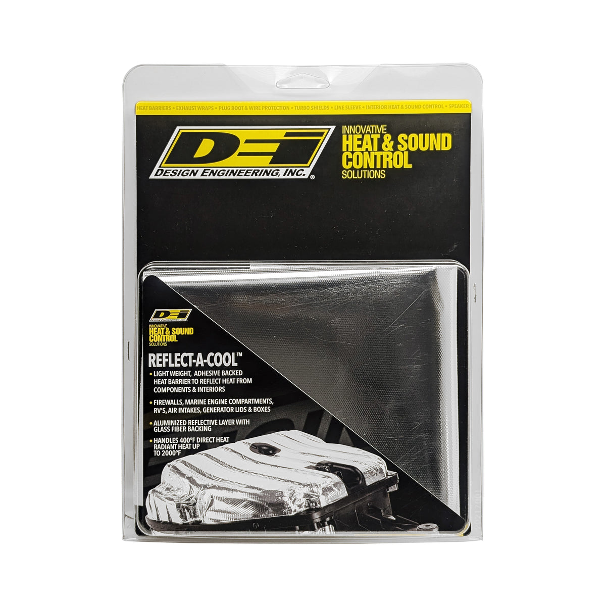 DEI Reflect-A-Cool 12in x 24in Sheet - 10461 by DEI - front view