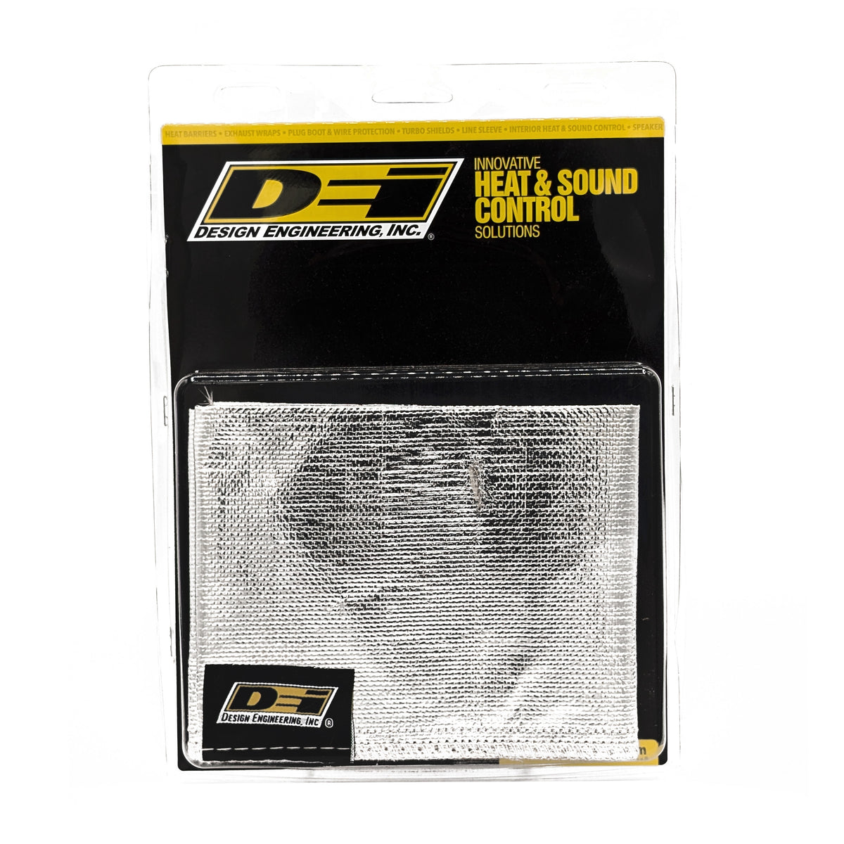 DEI Dyno Strap Heat Guard 5in w x 3ft - Aluminized - 10466 by DEI - front view