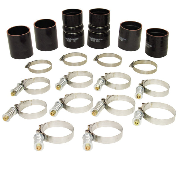 BD Diesel Intercooler Hose & Clamp Kit - 1999-2003 Ford 7.3L PowerStroke - 1047030